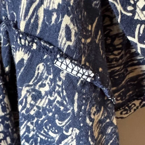 Lucky Brand Patterned Blouse Size Small - Picture 3 of 4